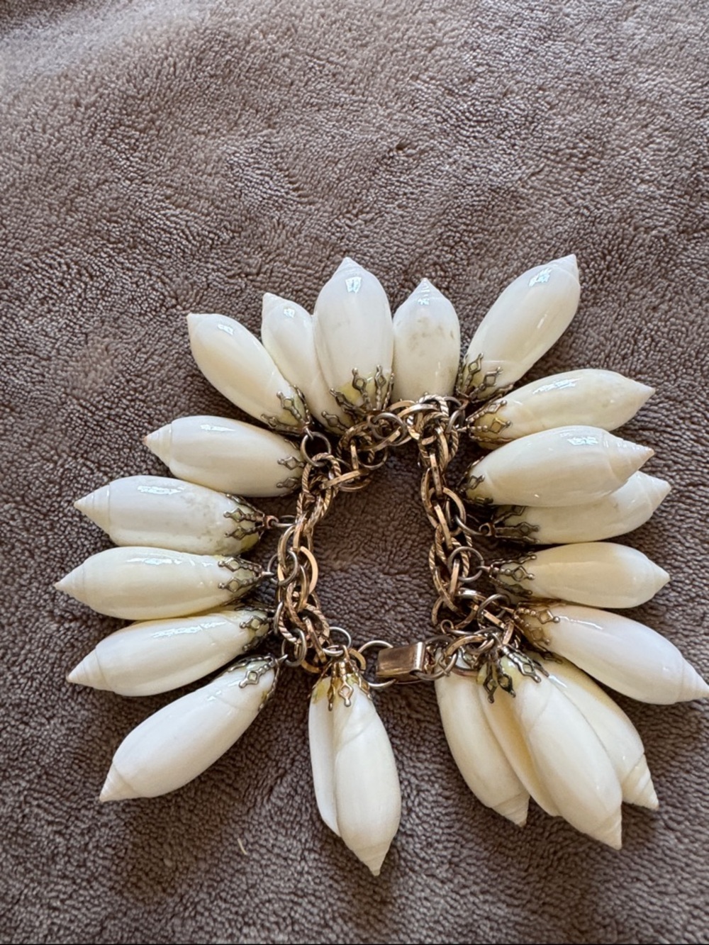 Ivory Teardrop Charm Bracelet - Women's Jewelry